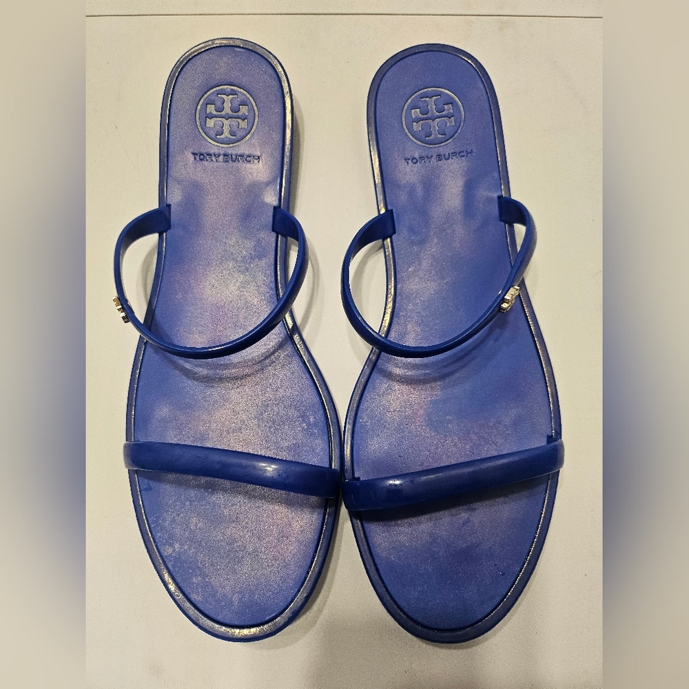 Tory Burch Double Strap Jelly Sandals